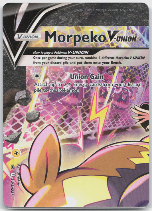 Morpeko V-Union Holo Promo SWSH: Sword & Shield Promo Cards SWSH287 NM