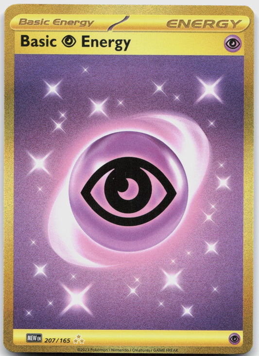 Basic Psychic Energy Holo Hyper Rare SV: Scarlet & Violet 151 207/165 NM