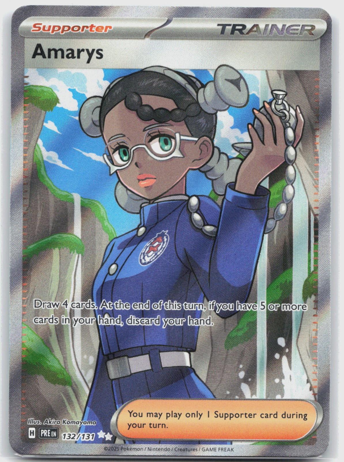 Amarys Holo Ultra Rare SV: Prismatic Evolutions 132/131 NM