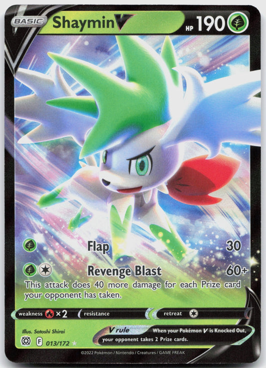 Shaymin V Holo Ultra Rare SWSH09: Brilliant Stars 013/172 NM