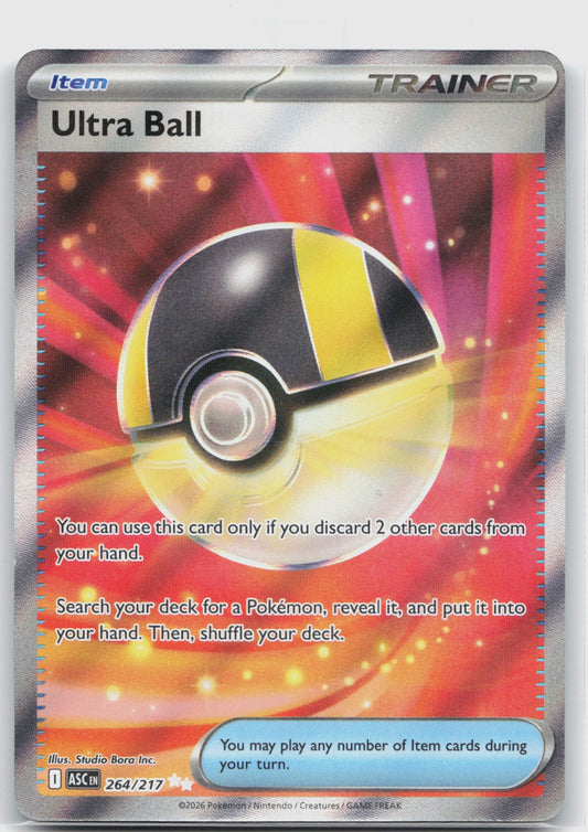 Ultra Ball Holo Ultra Rare ME: Ascended Heroes 264/217 NM
