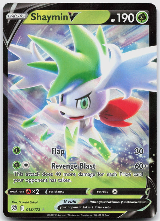 Shaymin V Holo Ultra Rare SWSH09: Brilliant Stars 013/172 NM