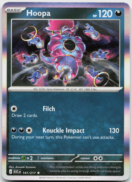 Hoopa Holo Rare ME: Ascended Heroes 141/217 NM