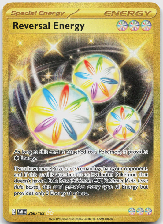 Reversal Energy Holo Hyper Rare SV04: Paradox Rift 266/182 NM