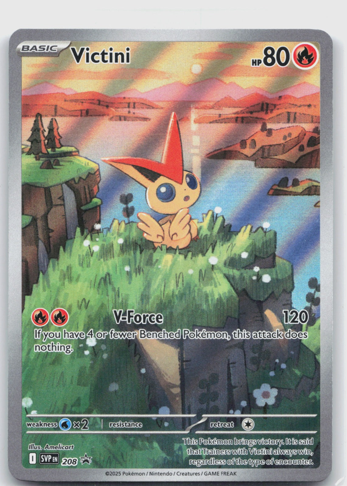Victini Holo Promo SV: Scarlet & Violet Promo Cards 208 NM