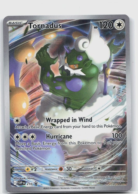 Tornadus Holo Promo SV: Scarlet & Violet Promo Cards 210 NM