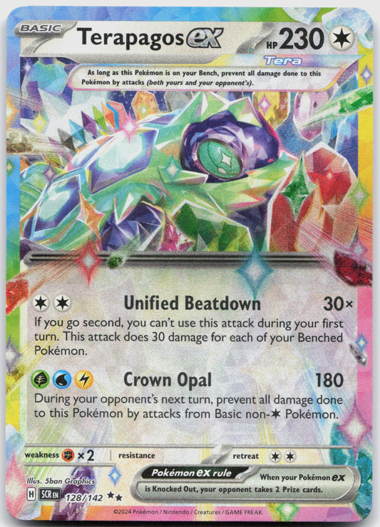 Terapagos ex Holo Double Rare ME: Ascended Heroes 179/217 NM