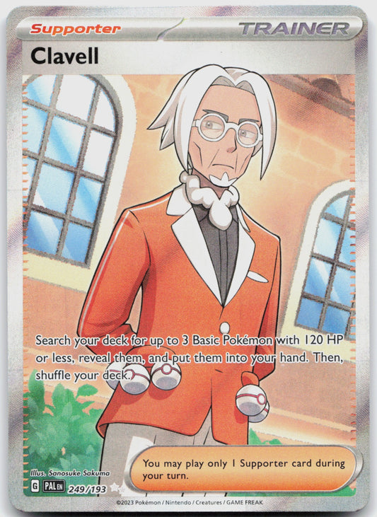 Clavell Holo Ultra Rare SV02: Paldea Evolved 249/193 NM