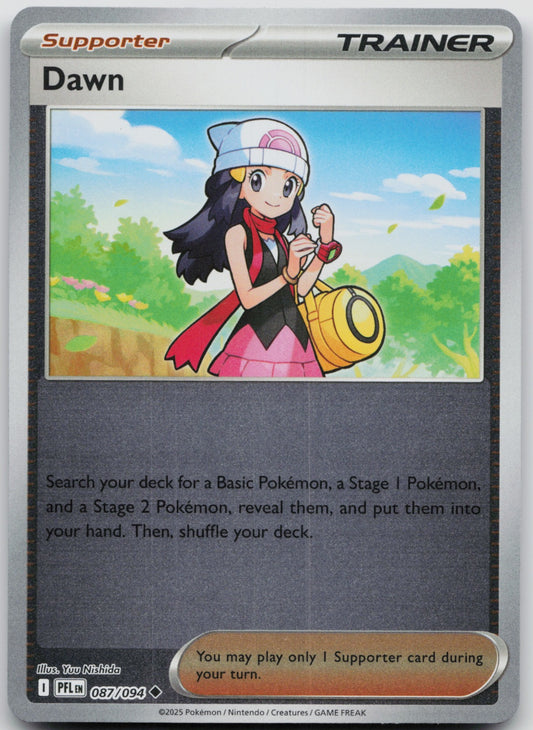 Dawn Reverse Holo Uncommon ME02: Phantasmal Flames 087/094 NM