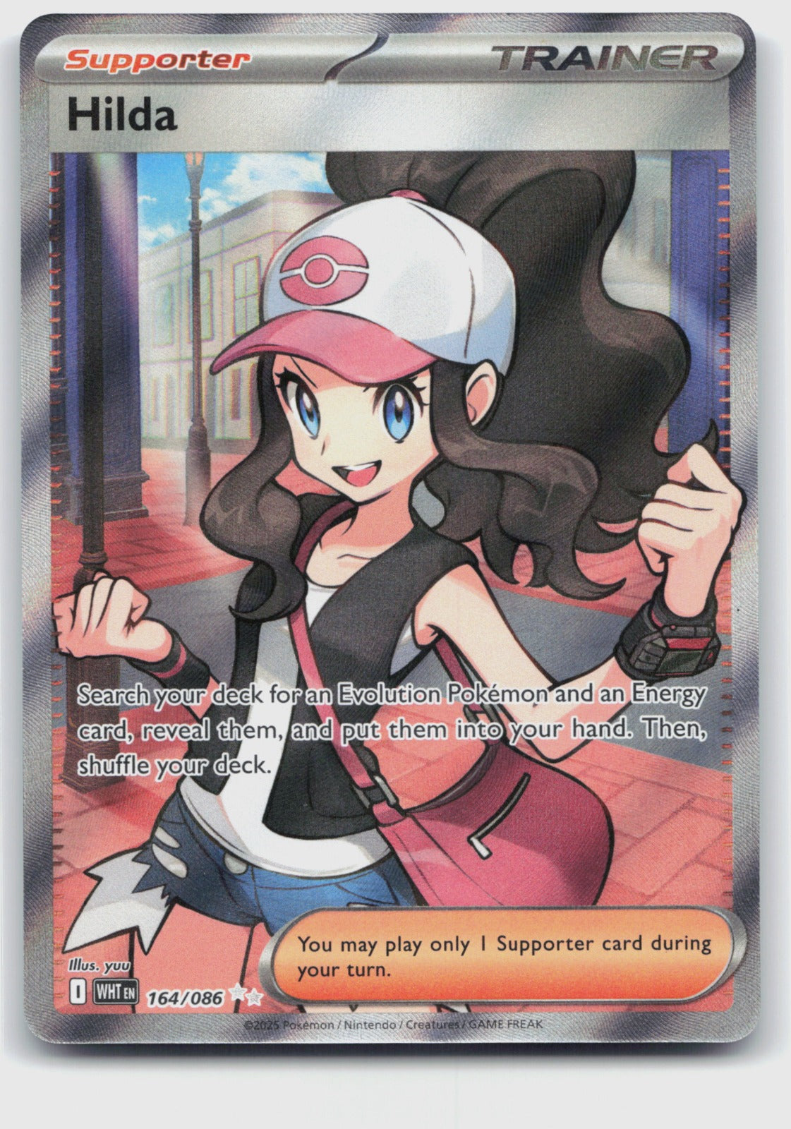 Hilda Holo Ultra Rare SV: White Flare 164/086 NM