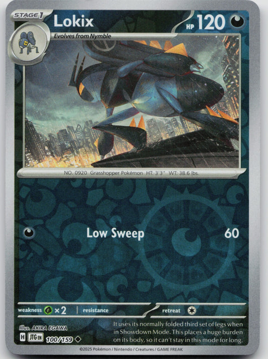 Lokix Reverse Holo Uncommon SV09: Journey Together 100/159 NM