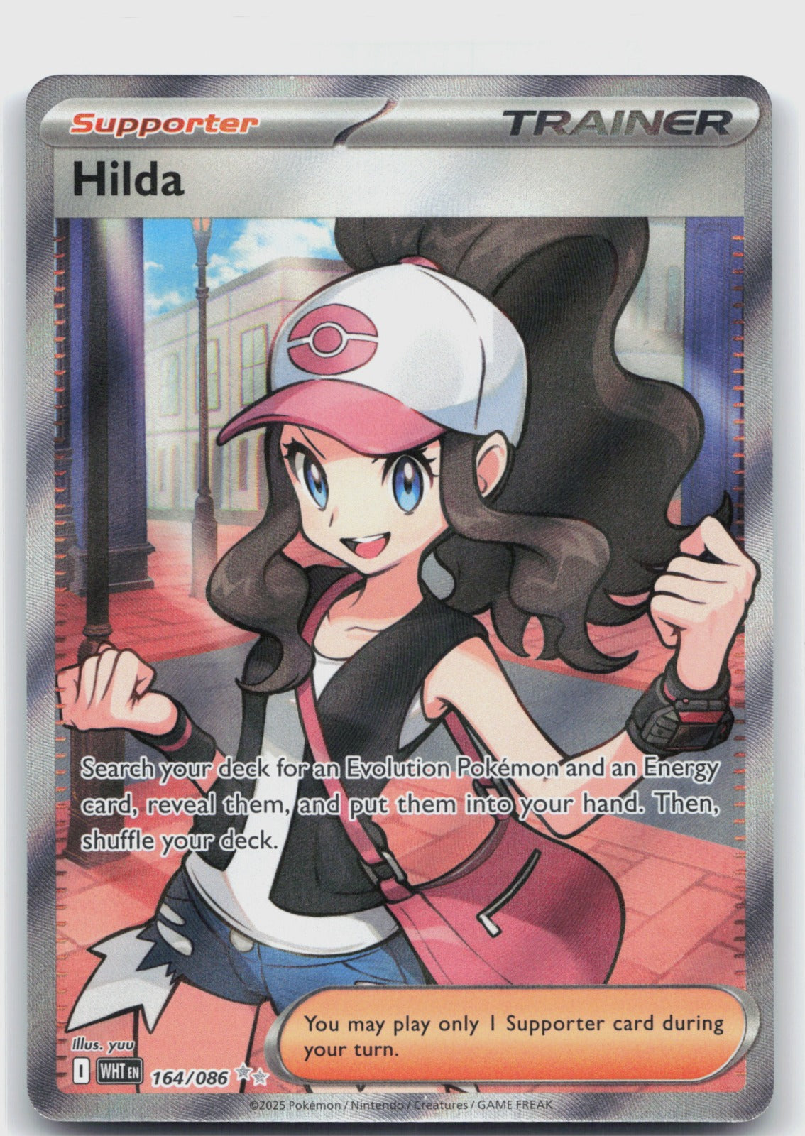 Hilda Holo Ultra Rare SV: White Flare 164/086 NM