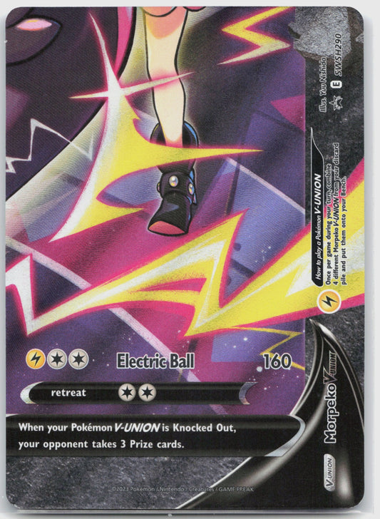 Morpeko V-Union Holo Promo SWSH: Sword & Shield Promo Cards SWSH290 NM