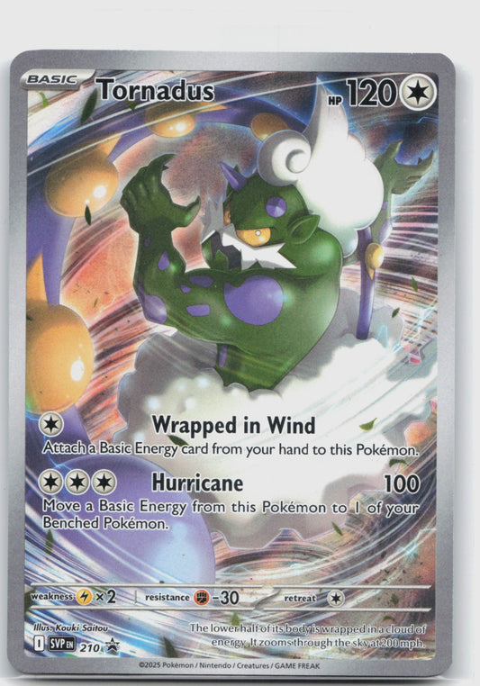 Tornadus Holo Promo SV: Scarlet & Violet Promo Cards 210 NM