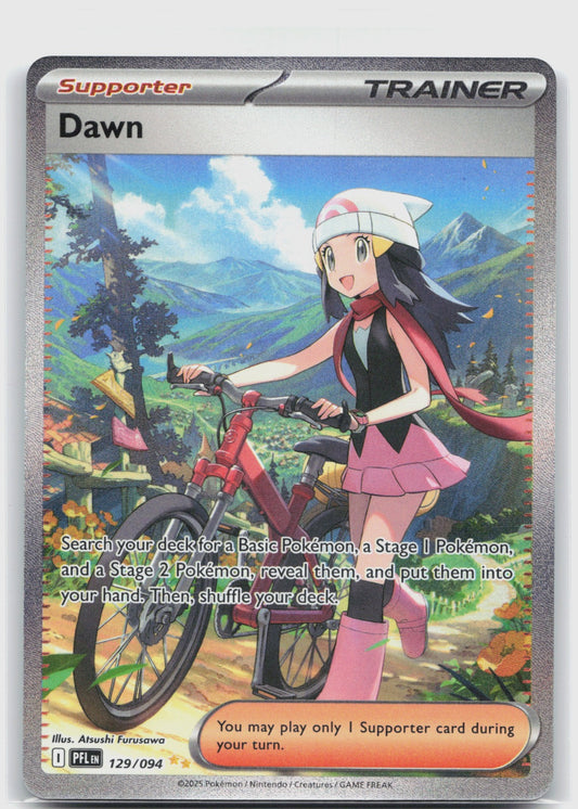 Dawn Holo Special Illustration Rare ME02: Phantasmal Flames 129/094 NM