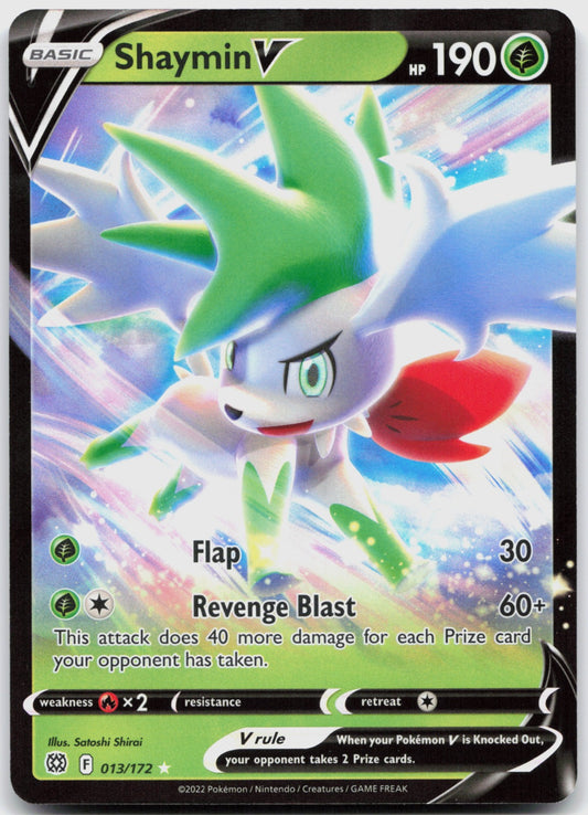 Shaymin V Holo Ultra Rare SWSH09: Brilliant Stars 013/172 NM