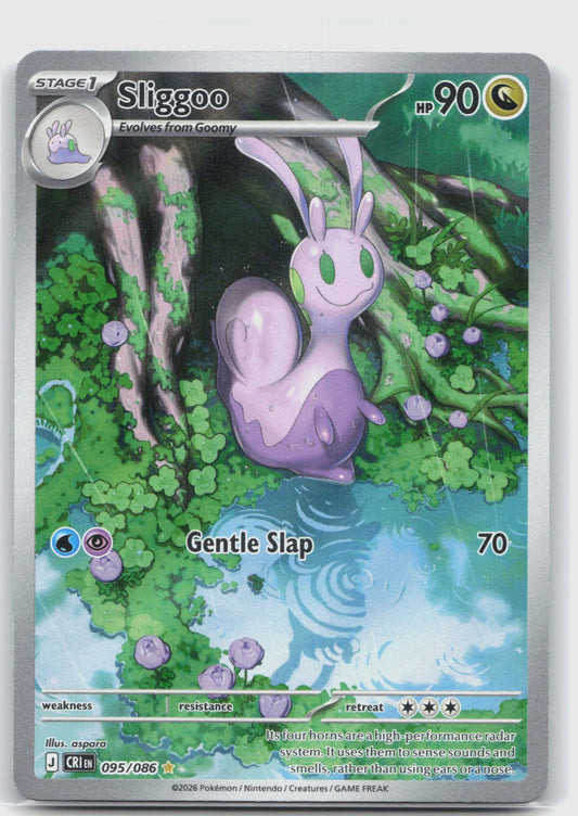 Sliggoo Holo Illustration Rare ME04: Chaos Rising 095/086 NM