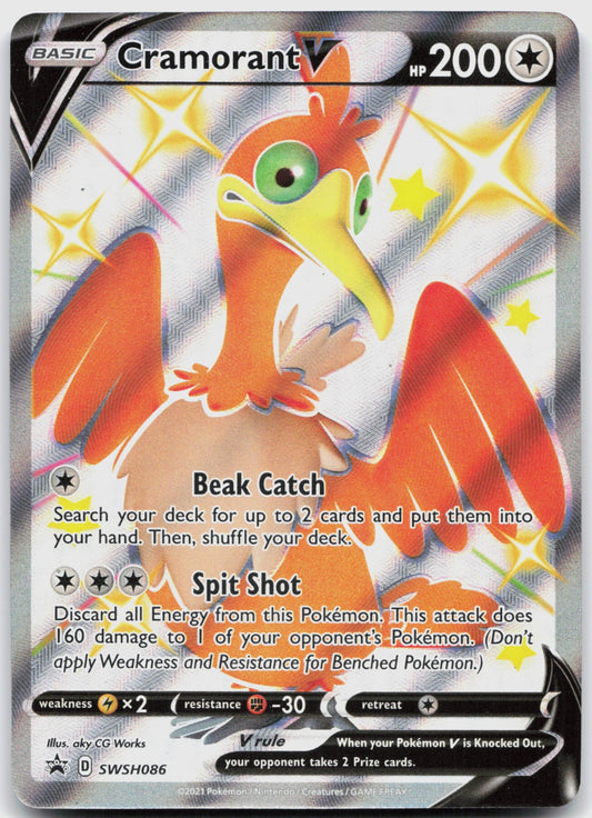 Cramorant V Holo Promo SWSH: Sword & Shield Promo Cards SWSH086 NM