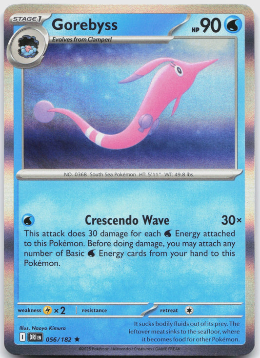 Gorebyss Holo Rare SV10: Destined Rivals 056/182 NM