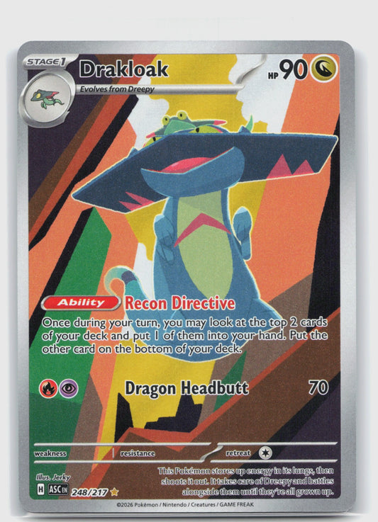 Drakloak Holo Illustration Rare ME: Ascended Heroes 248/217 NM