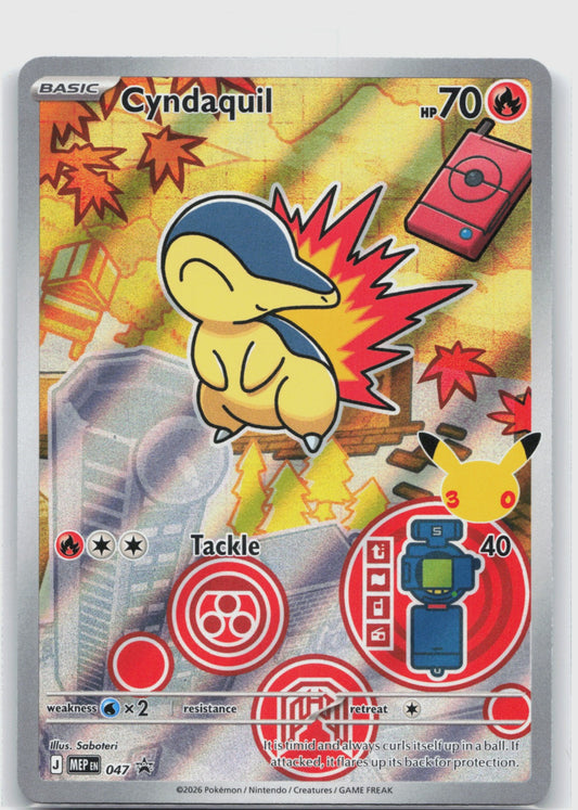 Cyndaquil Holo Promo ME: Mega Evolution Promo 047 NM