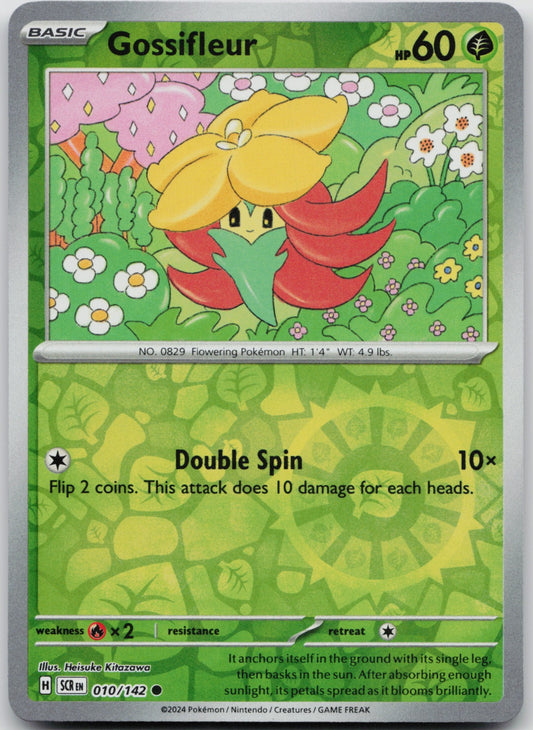Gossifleur Reverse Holo Common SV07: Stellar Crown 010/142 NM