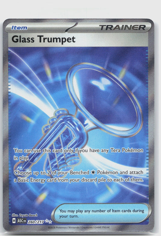 Glass Trumpet Holo Ultra Rare ME: Ascended Heroes 260/217 NM