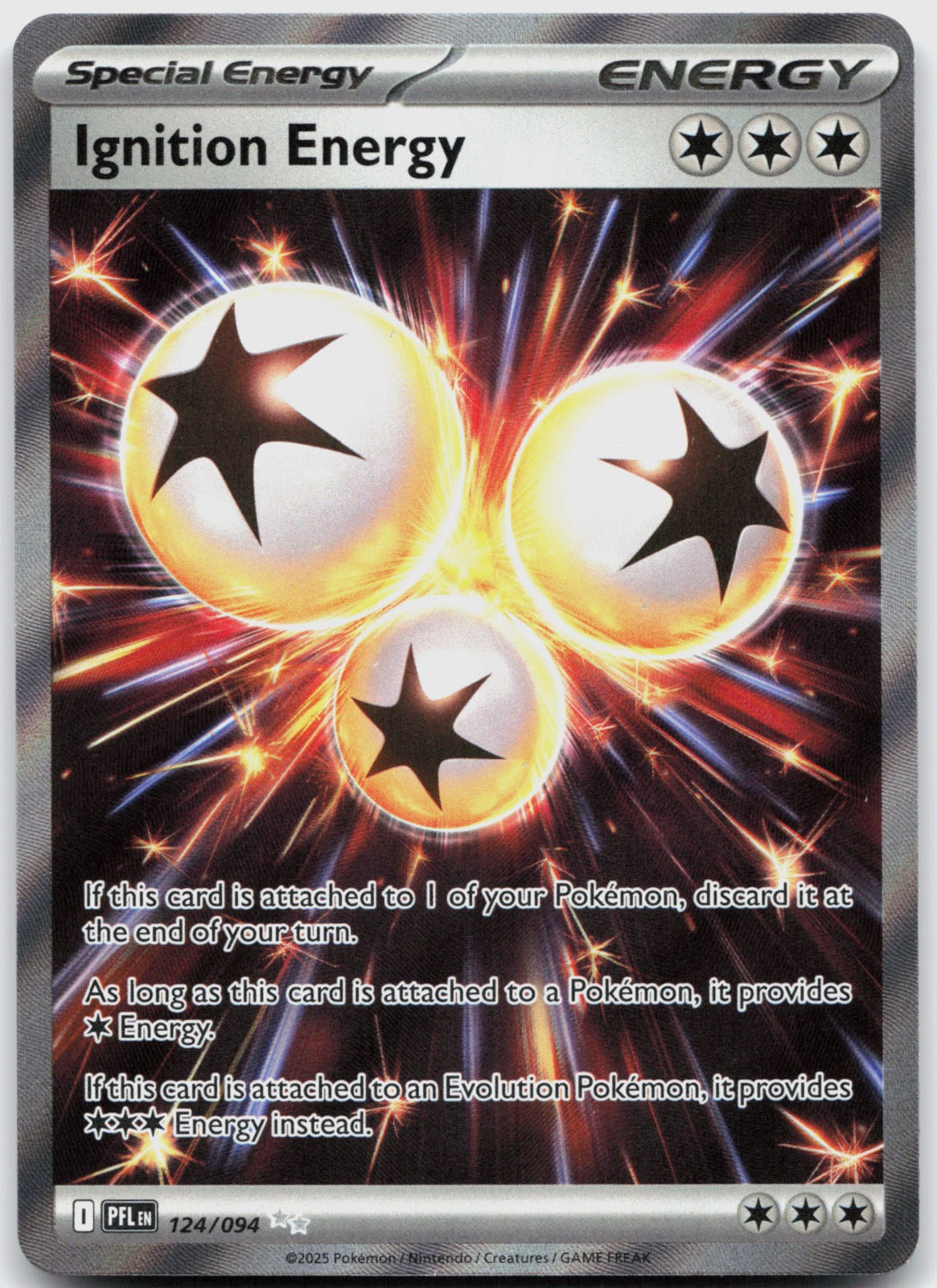 Ignition Energy Holo Ultra Rare ME02: Phantasmal Flames 124/094 NM