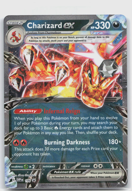 Charizard ex Holo Promo SV: Scarlet & Violet Promo Cards 196 NM