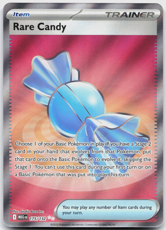 Rare Candy Holo Ultra Rare ME01: Mega Evolution 175/132 NM