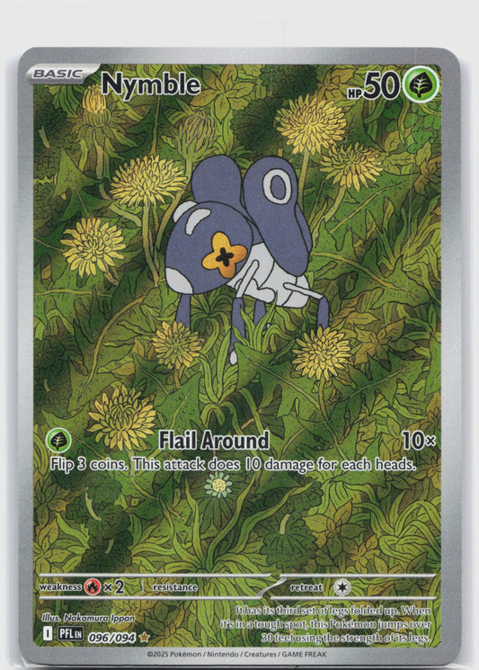 Nymble Holo Illustration Rare ME02: Phantasmal Flames 096/094 NM