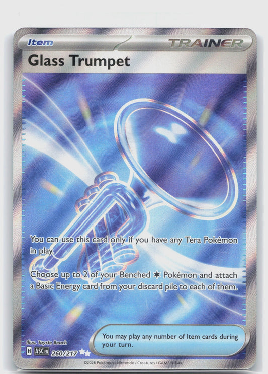 Glass Trumpet Holo Ultra Rare ME: Ascended Heroes 260/217 NM