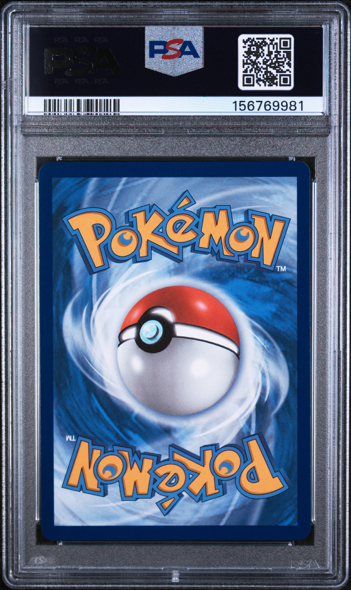 Mega Charizard X ex Special Illustration Rare 125/094 PSA 10, back of slab